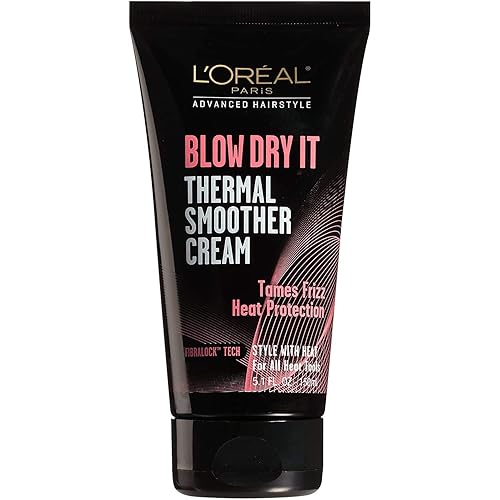 L'Oreal Paris Advanced Hairstyle Blow Dry It Thermal Smoother Cream, 5.1 Ounce Beauty & Personal Care L'Oreal Paris