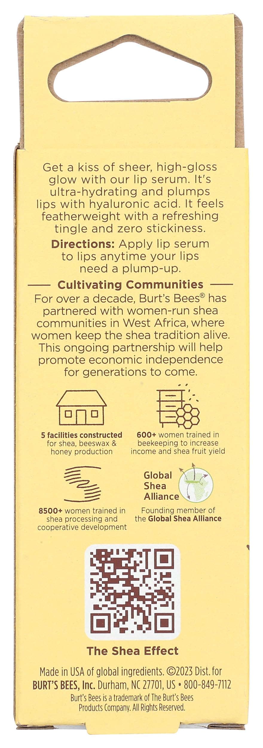 Burts Bees, Serum Shea Lip Plumping Clear, 0.27 Fl Oz Beauty & Personal Care Burt's Bees