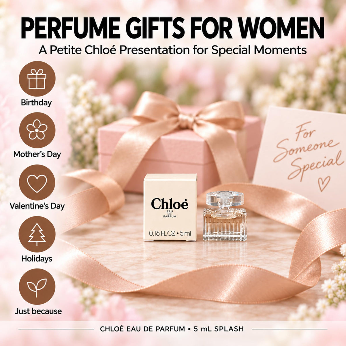 Chloe Perfume for Women EDP Mini Splash 0.16 Fl OZ