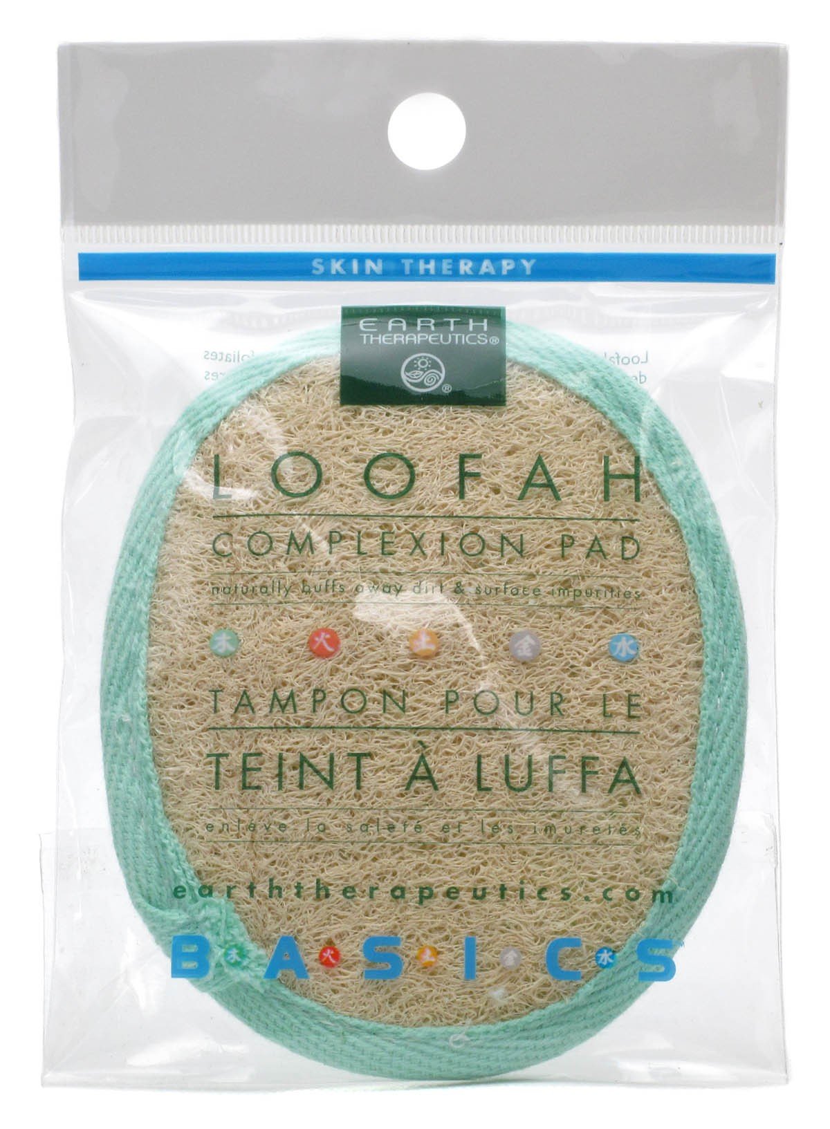 Loofah Complexion Pad, 1 ea ( Multi-Pack)4 Beauty and Personal Care Earth Therapeutics