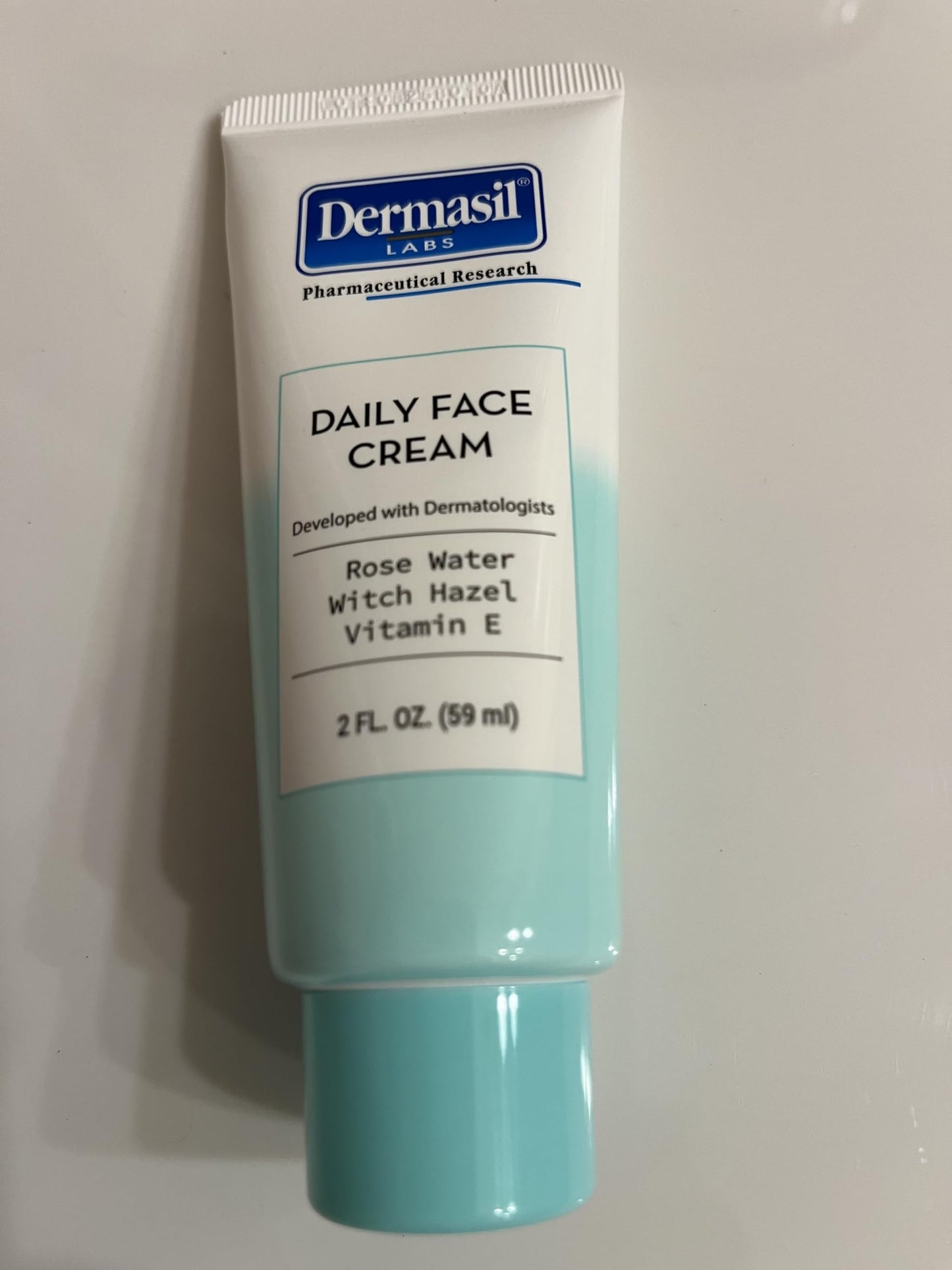 Dermasil Labs Daily Face Cream with Rose Water, Witch Hazel & Vitamin E, 2 FL OZ Beauty & Personal Care Dermasil