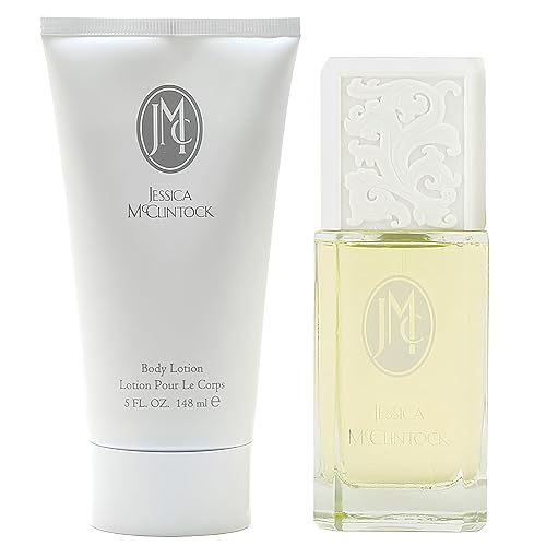 Jessica McClintock 2 Piece Gift Set for Women (3.4 Ounce Eau de Parfum Spray + 5.0 Ounce Body Lotion) Beauty & Personal Care Jessica McClintock