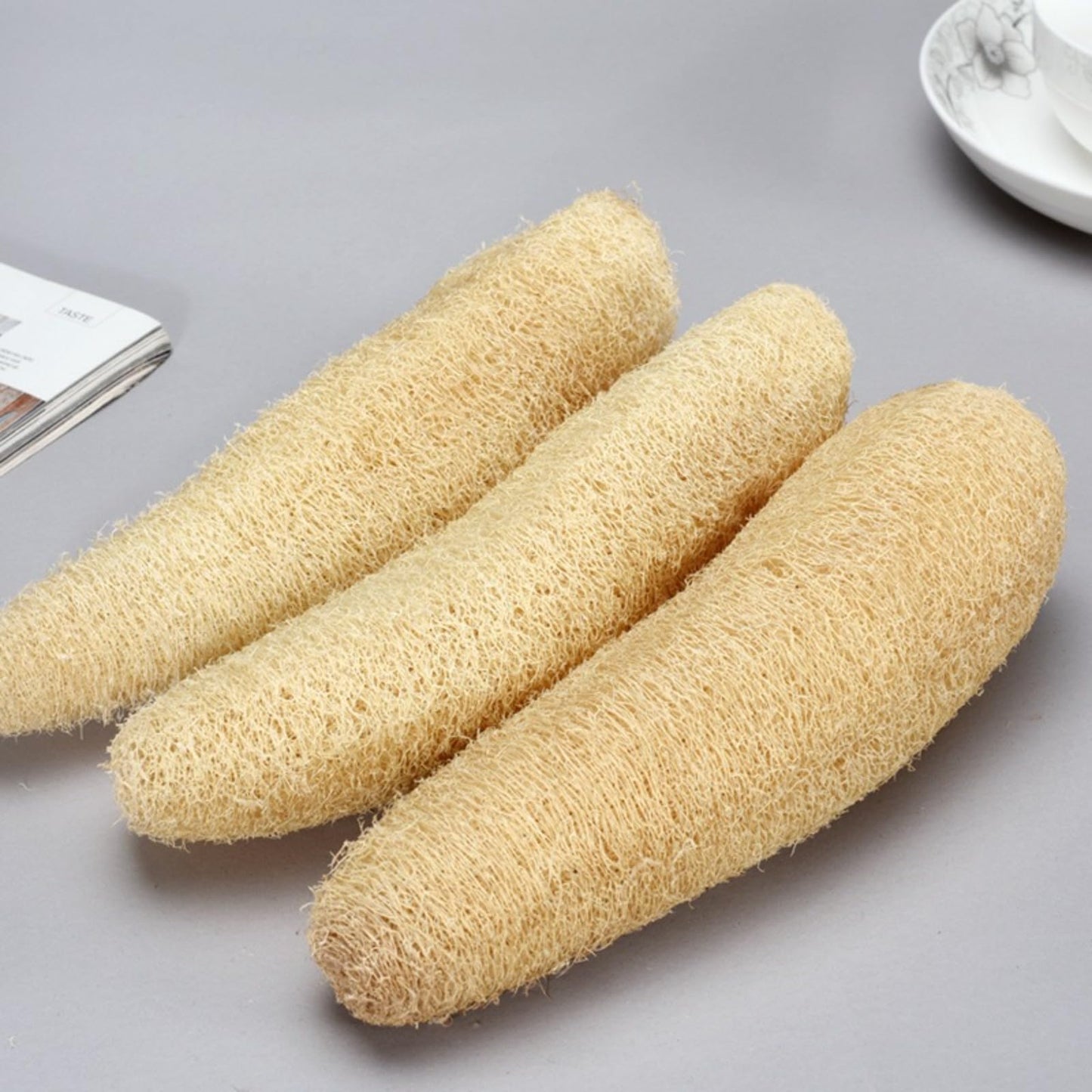 Natural loofah Skin Brush Dish Beauty and Personal Care IWEOOKJM