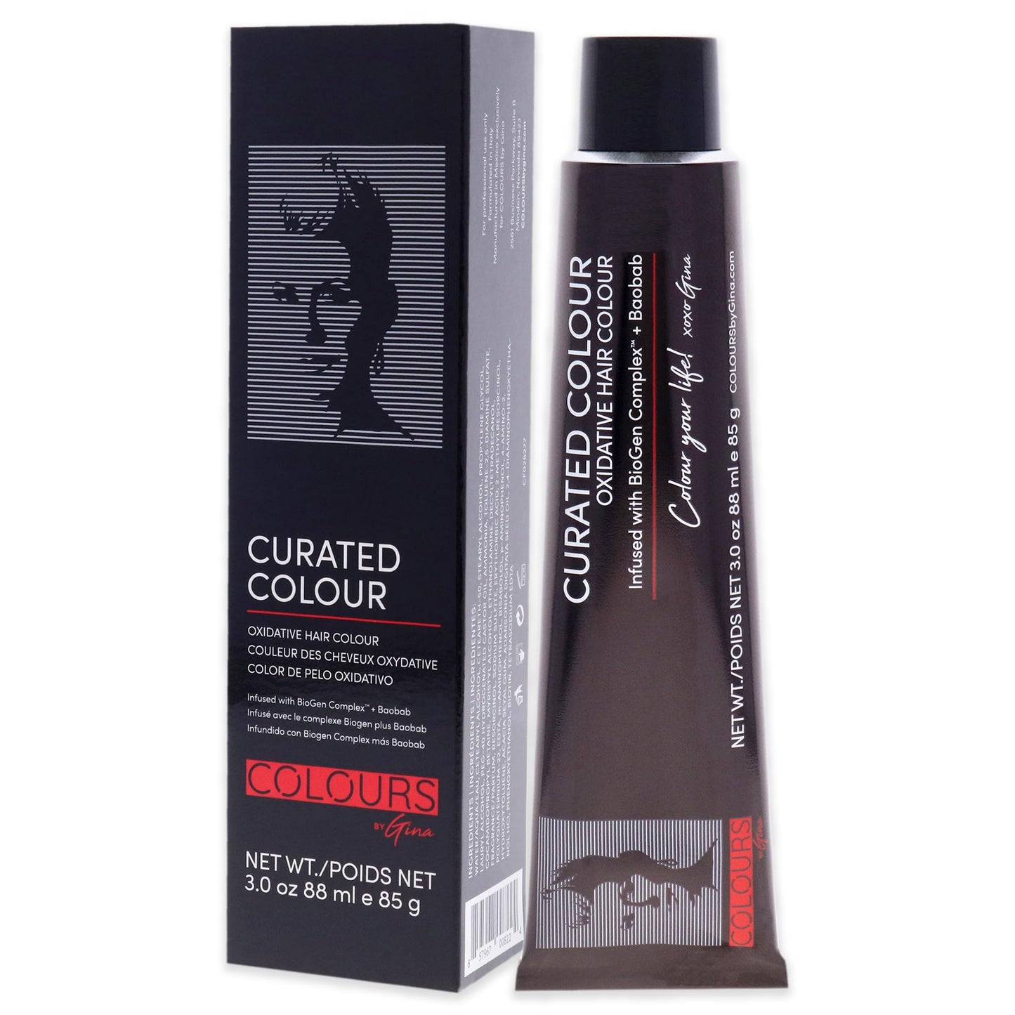 Colours By Gina Curated Colour - 5.32-5GV Light Beige Brown by Colours By Gina for Unisex - 3 oz Hair Color Beauty & Personal Care Colours By Gina