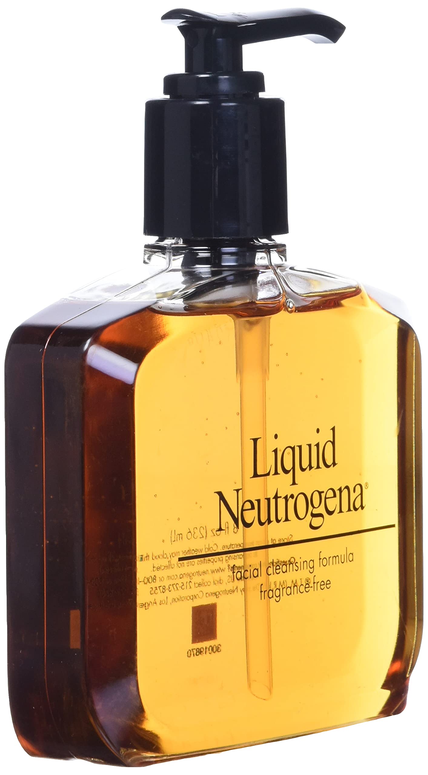 Neutrogena Fragrance Free Liquid, Facial Cleansing Formula, 8 oz Pump Bottles (Pack of 4) Beauty & Personal Care Neutrogena