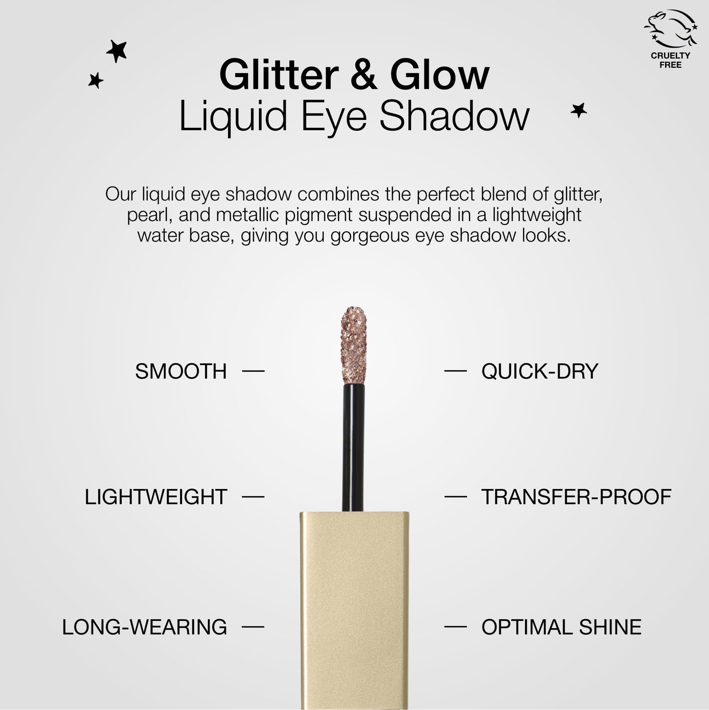 Stila Magnificent Metals Glitter & Glow Liquid Eye Shadow, Rose Gold Retro, Original Beauty & Personal Care stila