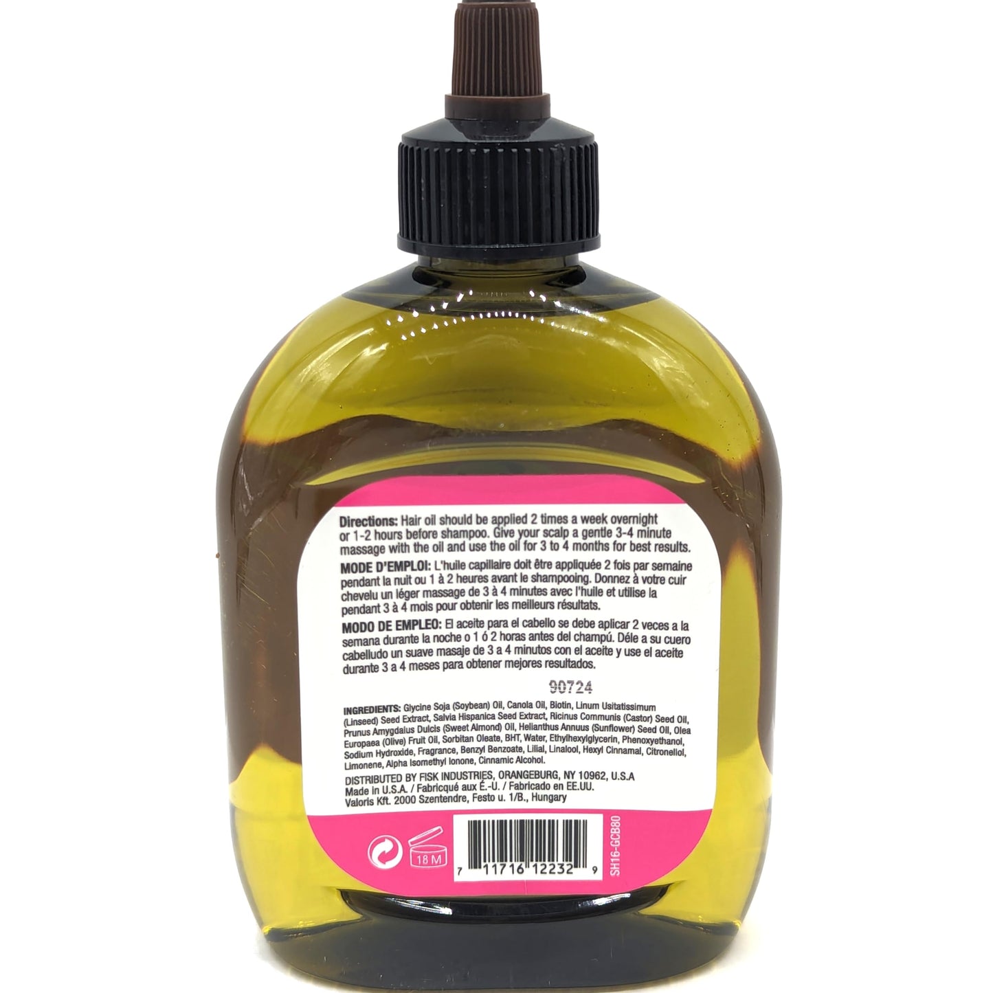 Difeel Biotin Growth & Curl Premium Hair Oil 7.1 oz. Beauty & Personal Care Difeel