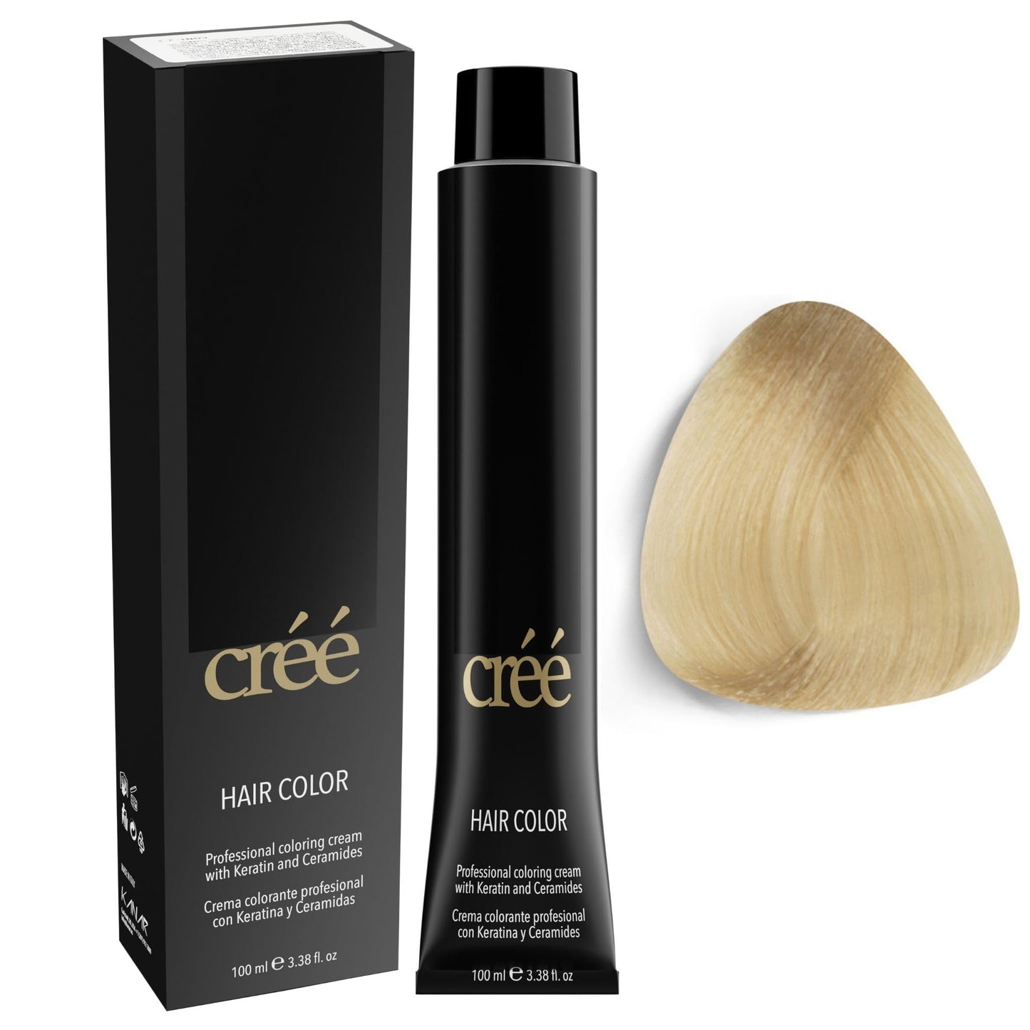 Cree Professional 900 Natural Superlightener - Permanent Hair Color - Long Lasting, Rich Vibrant - Gray Coverage 100ml - 3.4 fl.oz. Beauty & Personal Care Créé