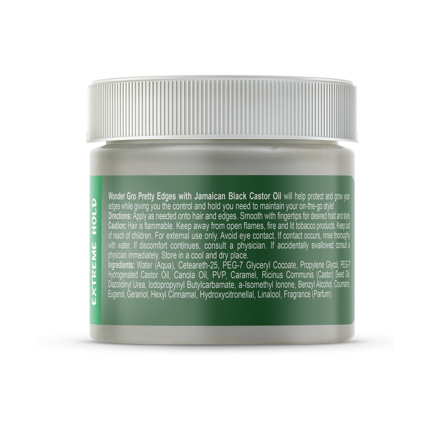 Wonder Gro Jamaican Black Castor Oil Edge Gel for Extreme Hold, 2.4 oz - Soften & Control Hair Beauty & Personal Care Wonder Gro