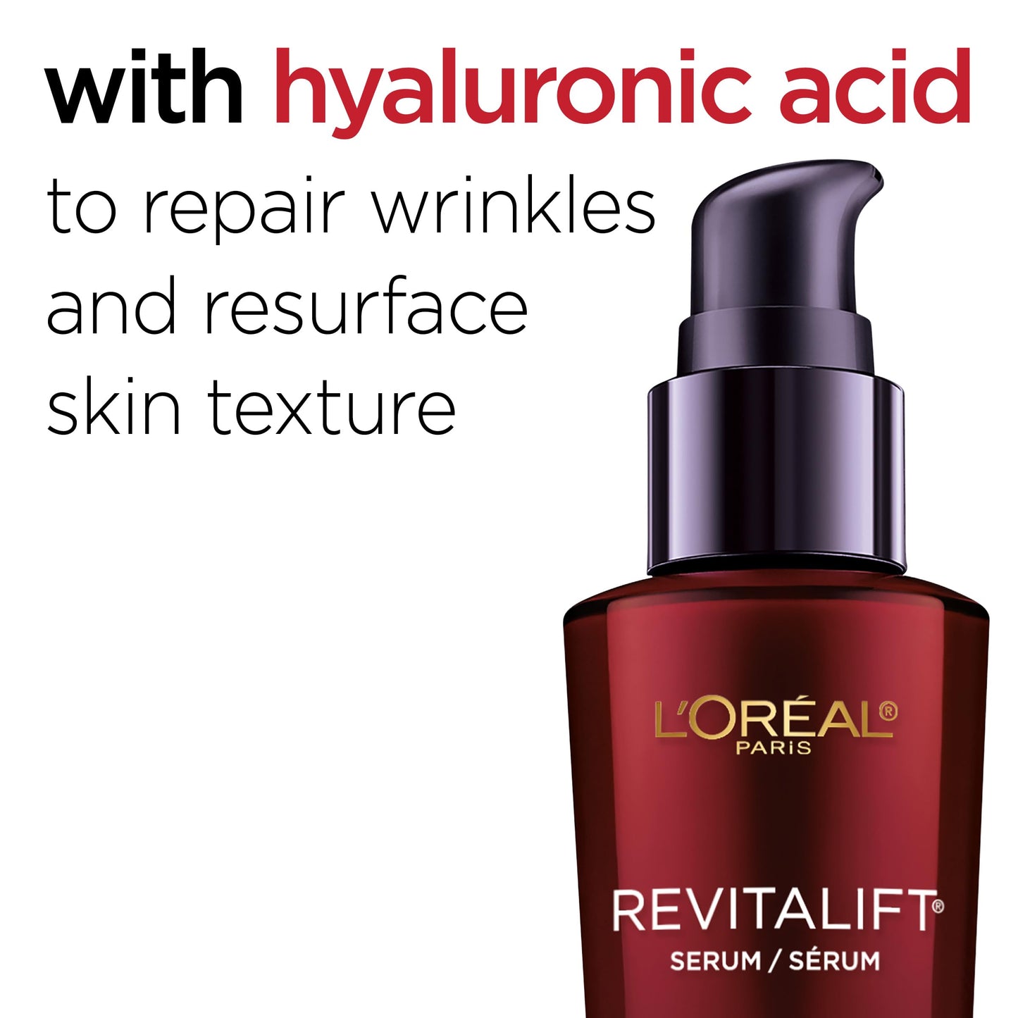 L'Oreal Paris Revitalift Triple Power Anti-Aging Concentrated Face Serum, Hyaluronic Acid and Pro-Xylane, Reduces Wrinkles 1 oz Beauty & Personal Care L'Oreal Paris