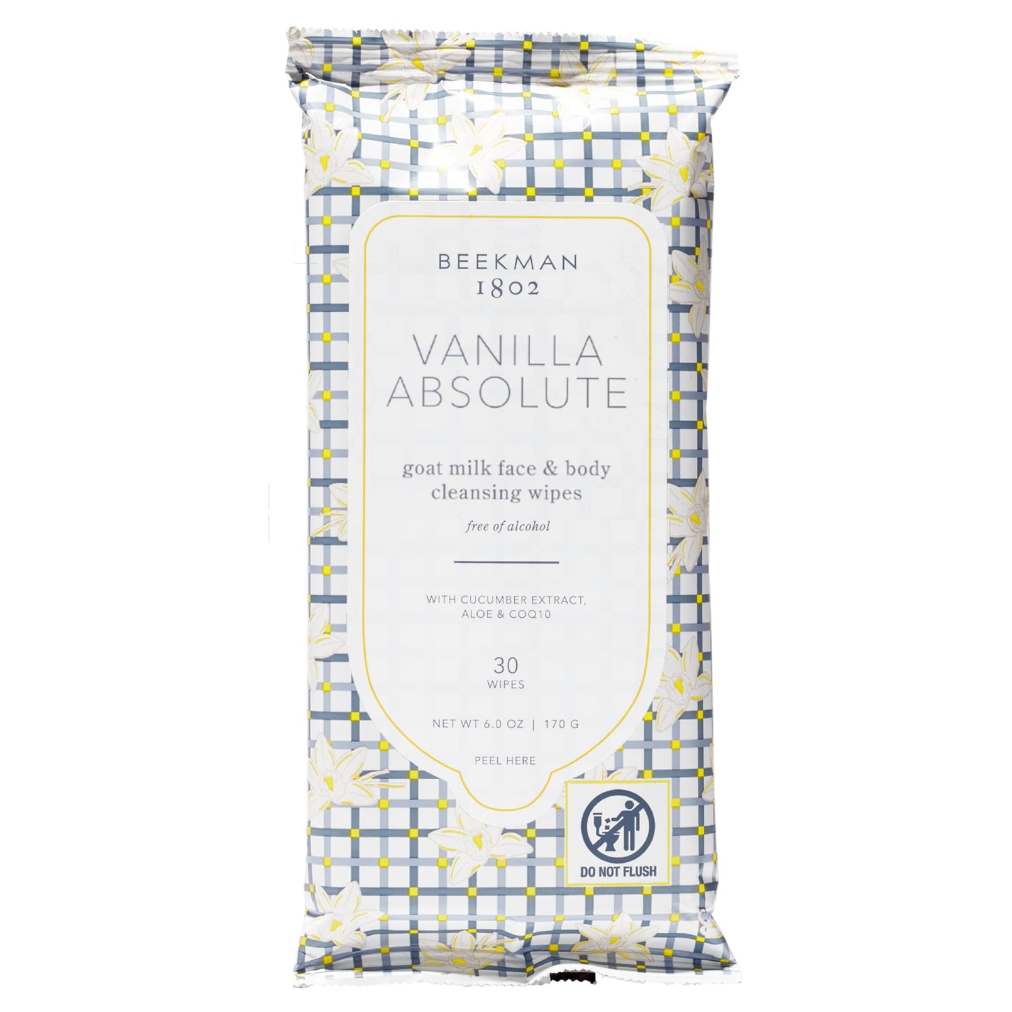 Beekman 1802 Face Wipes - Makeup Remover Wipes for Face, Facial Cleansing Wipes that Remove Makeup & Dirt, Travel Essentials, Face Wipes with Goat Beauty and Personal Care Beekman 1802 Default Title