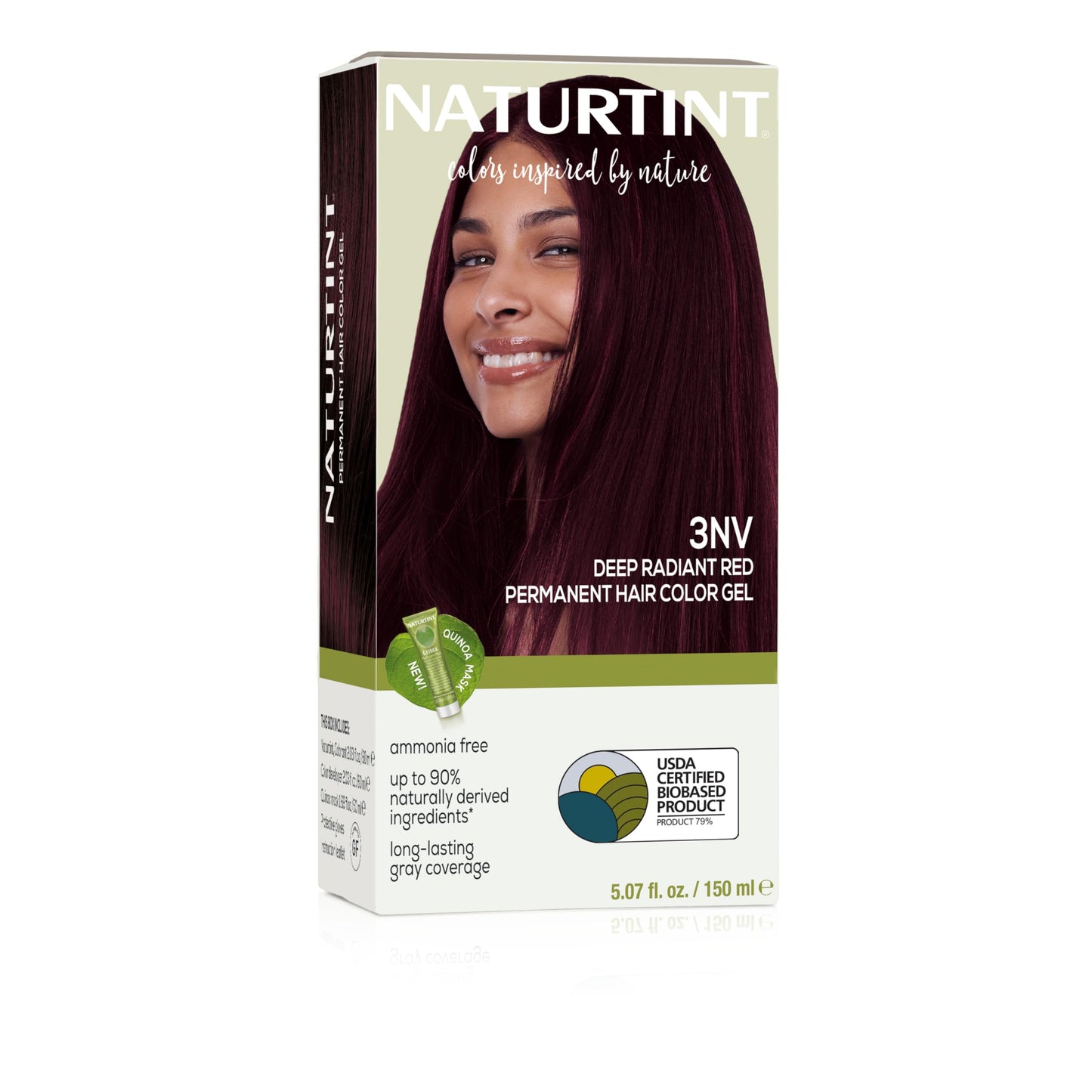 Naturtint 3NV Radiant Red Permanent Hair Color (Pack of 1), Ammonia Free, Vegan, Cruelty Free, up to 100% Gray Coverage, Long Lasting Results Beauty & Personal Care Naturtint