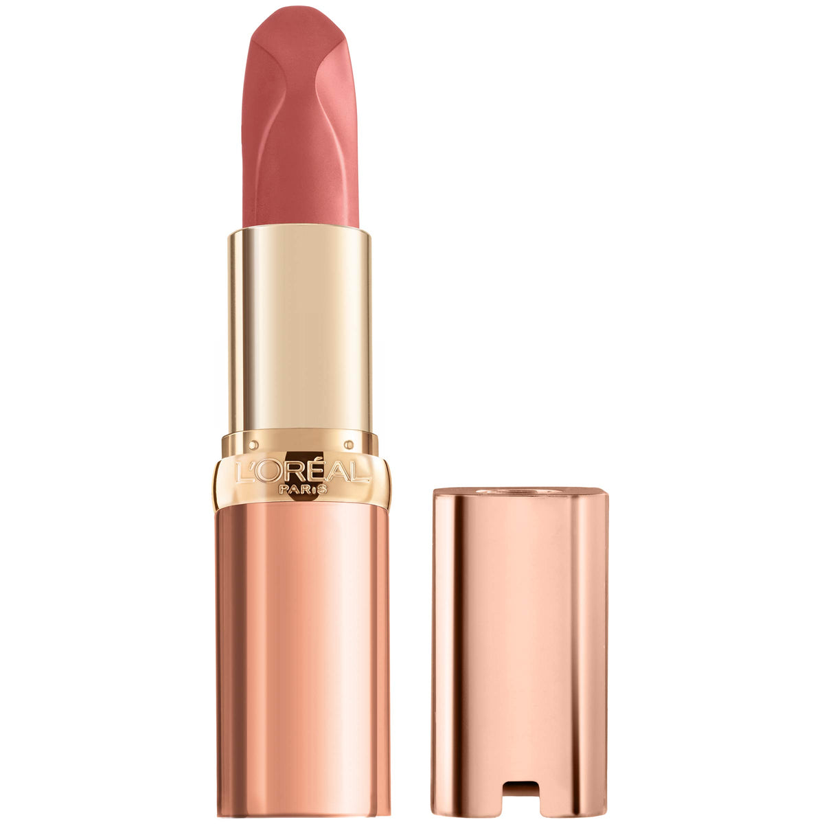 L'Oreal Paris Colour Riche Les Nus Lipstick, Nu Impertinent, 0.13 Oz.