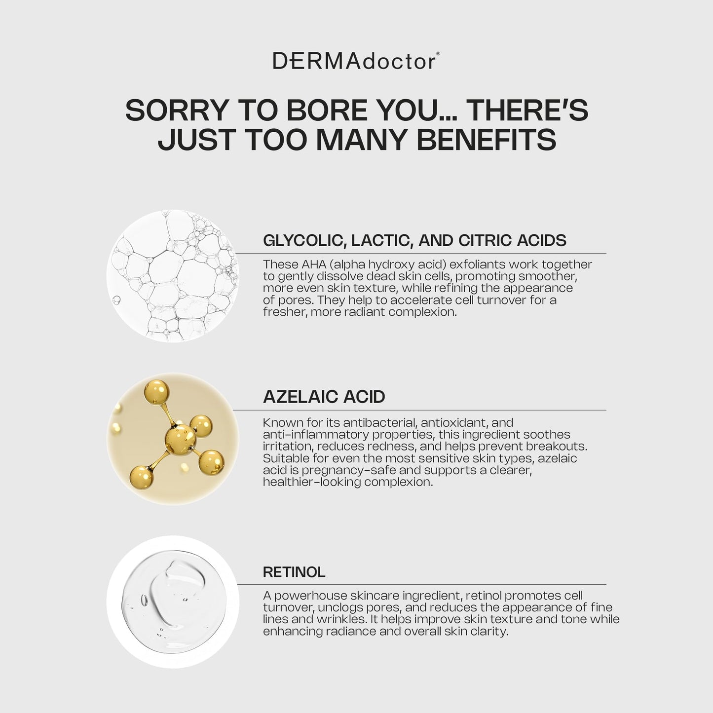 DERMAdoctor Retinol Pore Minimizer for Face - Oil Control Pore Reducer for Face | Retinol Skin Booster Serum Exfoliates, Soothes, Reduces Redness Beauty & Personal Care DERMAdoctor