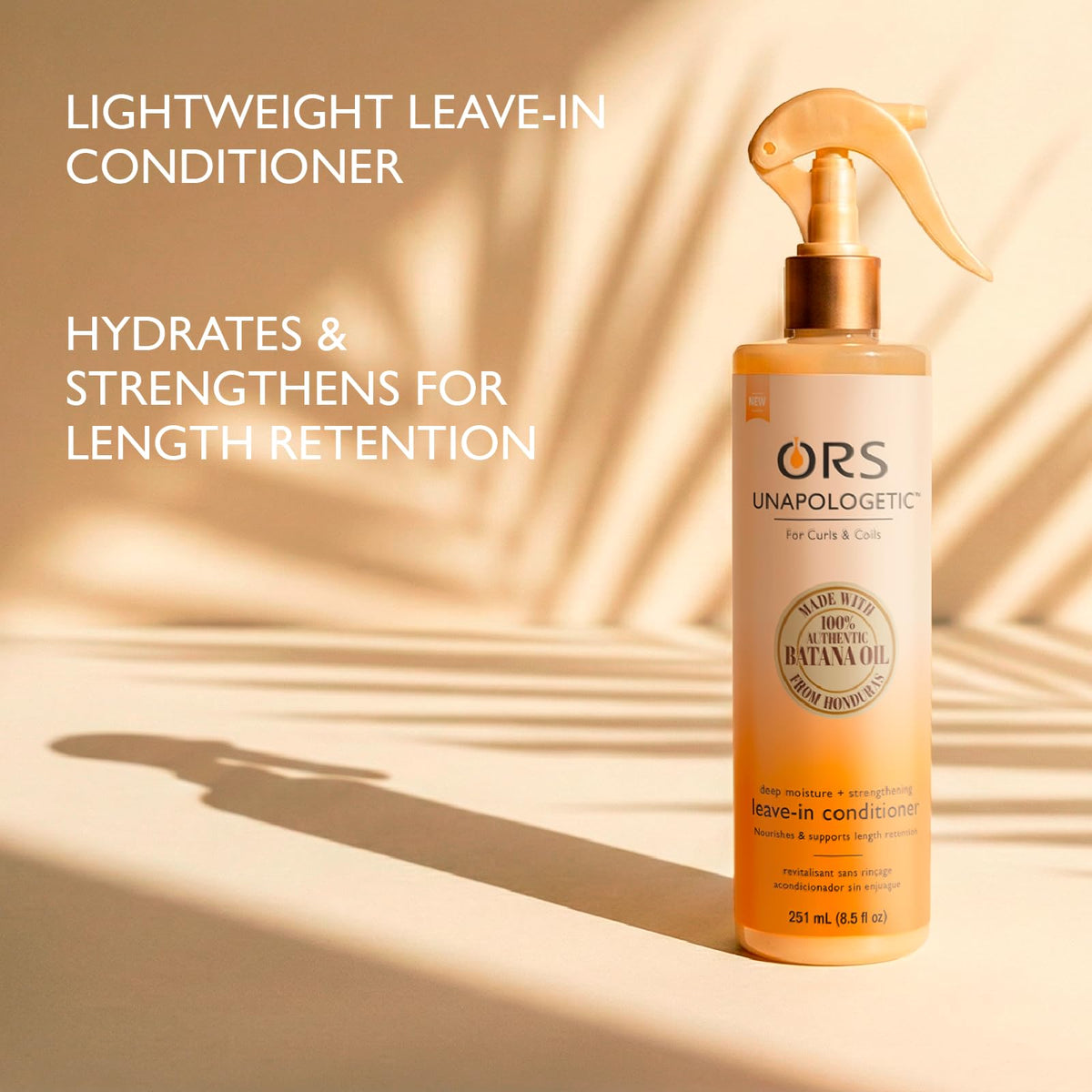ORS Unapologetic Deep Moisture + Strengthening Leave-In Conditioner 8.5 Ounces