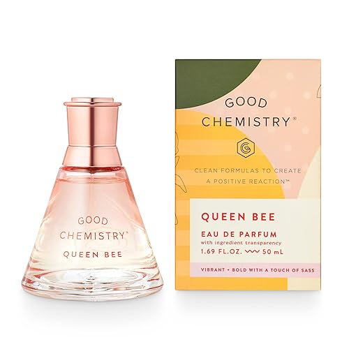 Good Chemistry Queen Bee Eau de Parfum 1.7 fl oz - Long-Lasting Perfume with Black Currant, Peony, & Amber - Bold, Clean & Vegan Beauty & Personal Care Good Chemistry