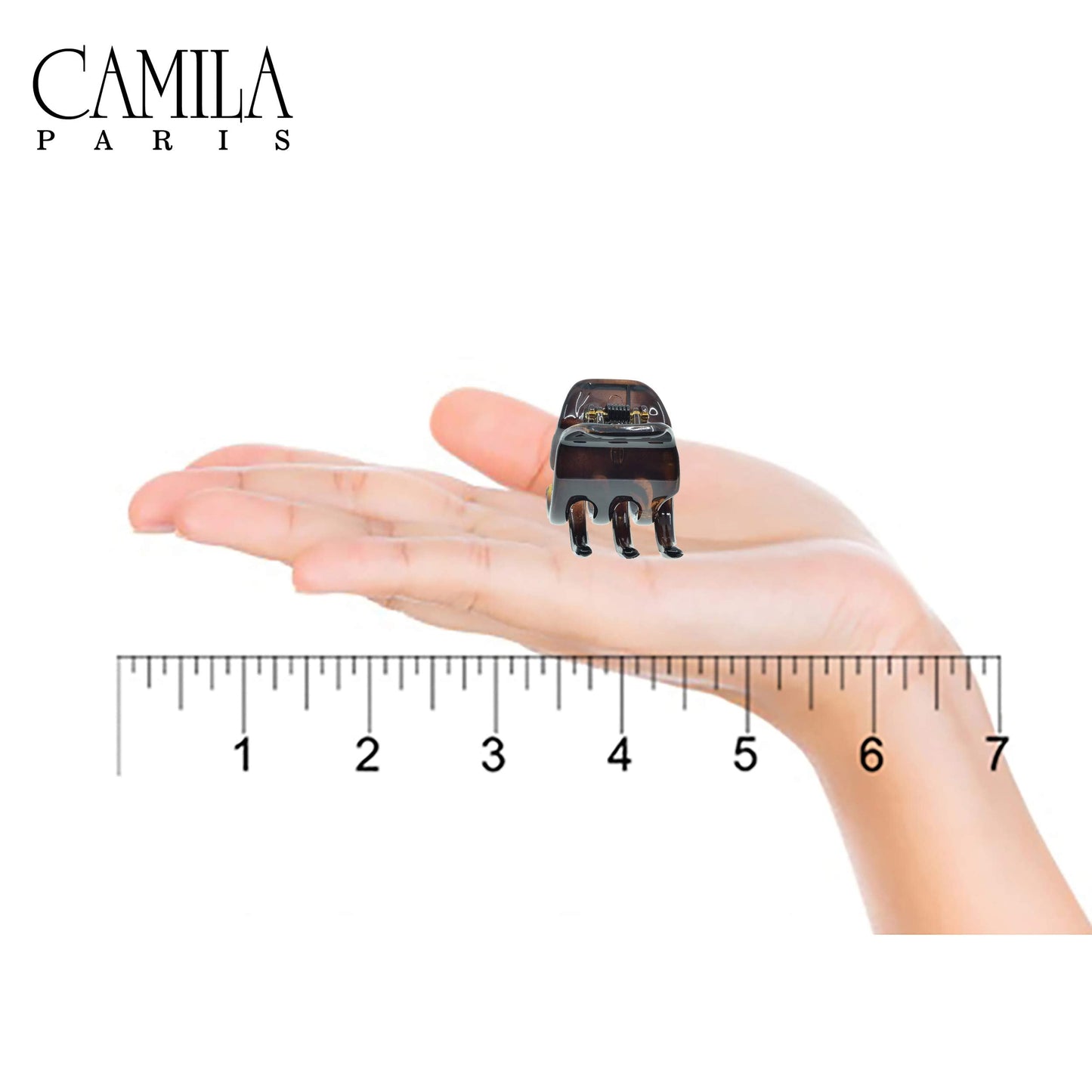 Camila Paris NV123 French Hair Clip for Women, Small Set of 2 Tortoise Girls Hair Claw Clips Jaw. Fashion Durable Styling Hair Accessories for Women Beauty & Personal Care Camila
