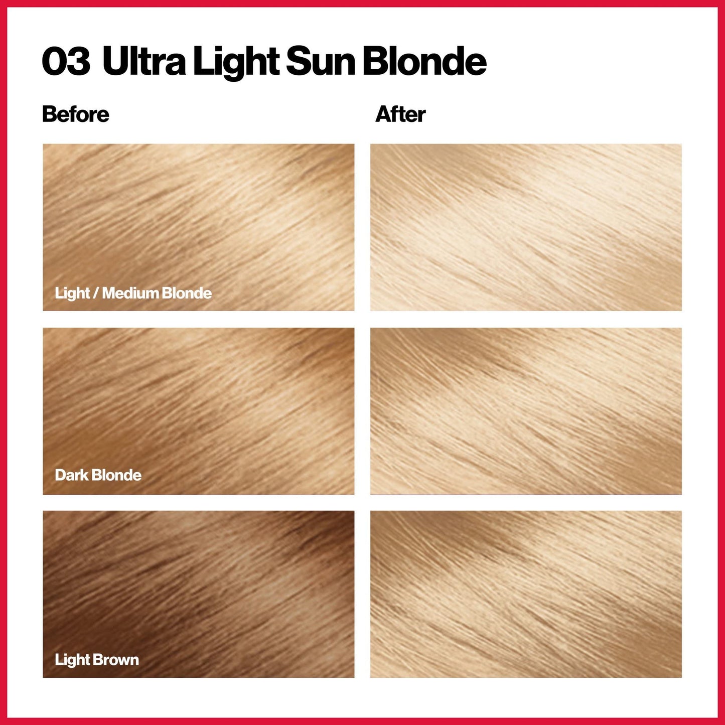 Revlon ColorSilk Hair Color, 03 Ultra Light Sun Blonde 1 ea (Pack of 2) Beauty & Personal Care REVLON