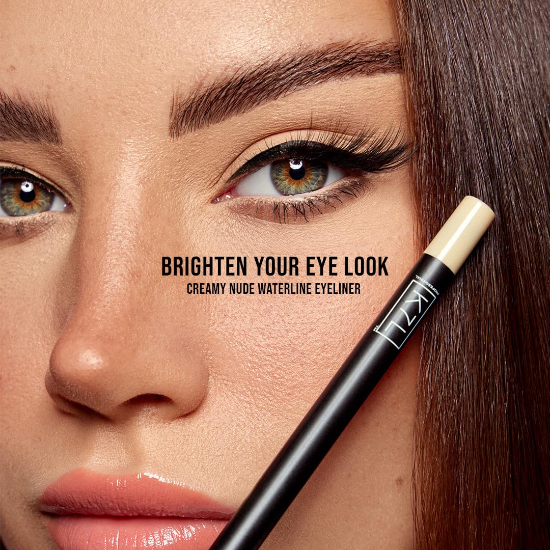 K7L Nude Eyeliner Brightens with a creamy formula - Waterproof and Smudge-Proof Beauty & Personal Care K7L