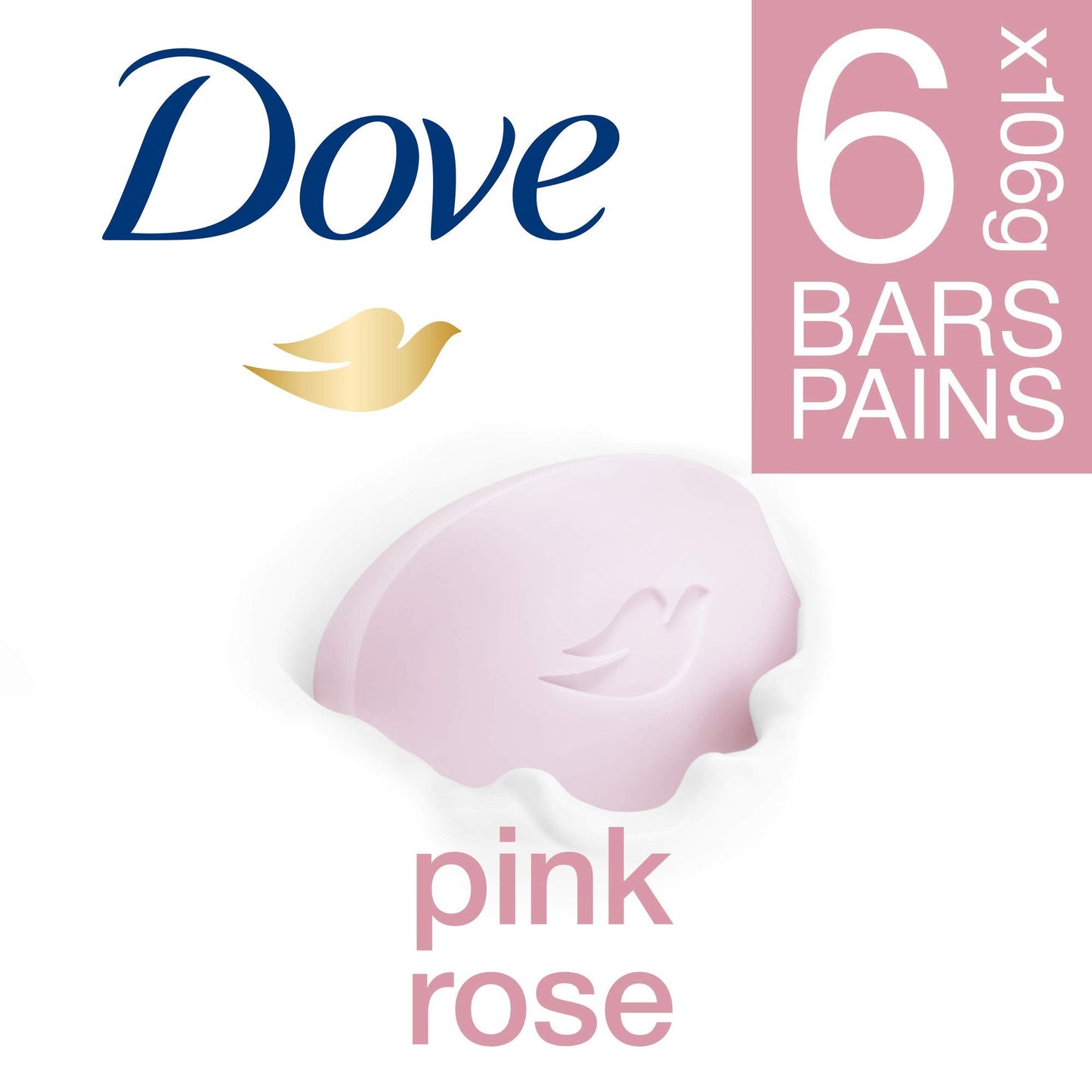 Dove Beauty Bar for Radiant-Looking Skin Pink 106 g 6 count Beauty & Personal Care Dove