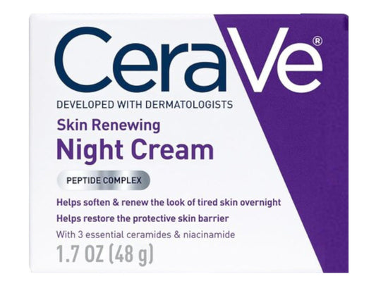 CeraVe 1.7 Ounce Skin Renewing Night Cream Beauty & Personal Care CeraVe