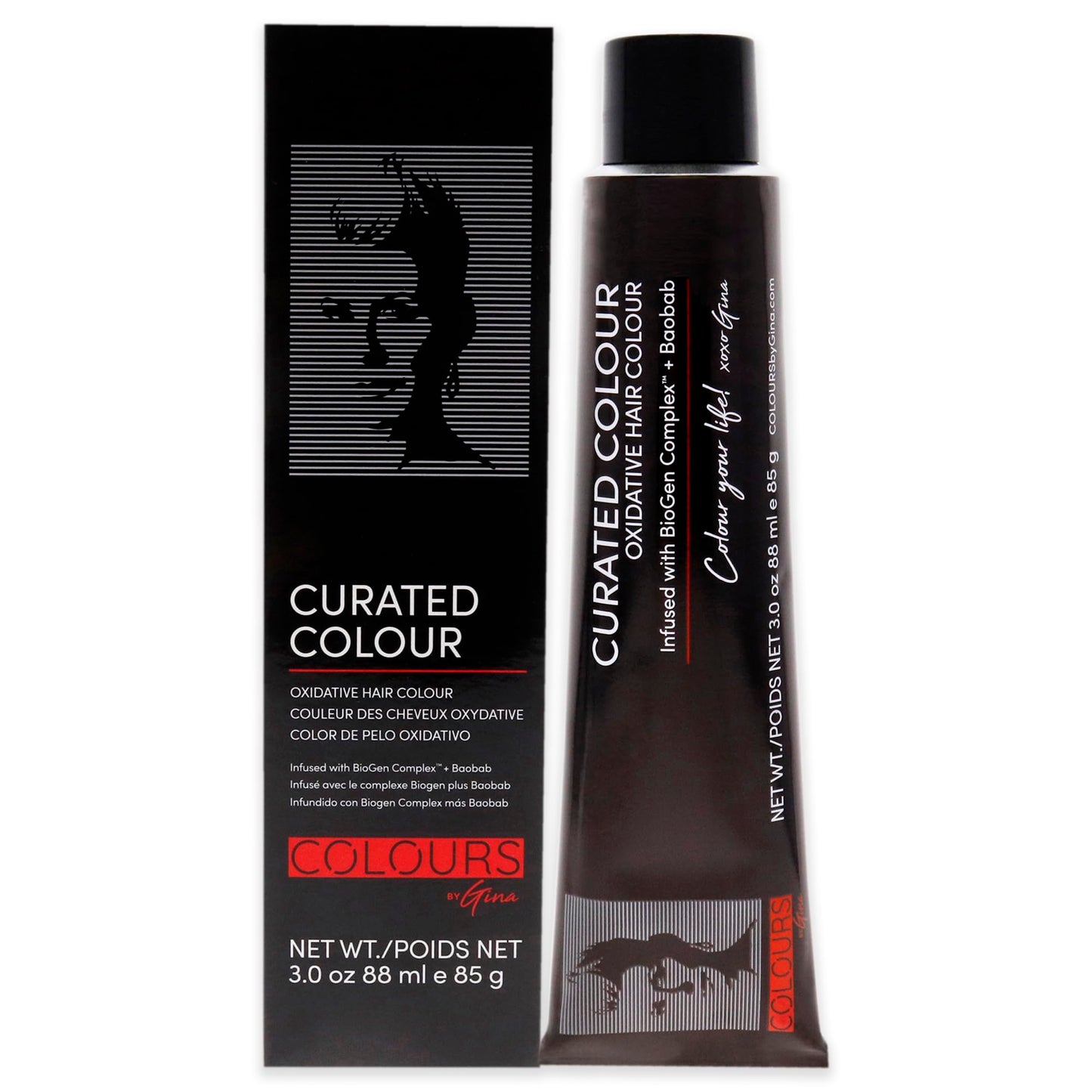 Colours By Gina Curated Colour - 3.11-3BB Dark Cool Brown by Colours By Gina for Unisex - 3 oz Hair Color Beauty & Personal Care Colours By Gina