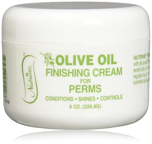Nutrine Finishing Cream Olive Oil Jar For Perms, 8 Ounce Beauty & Personal Care Nutrine