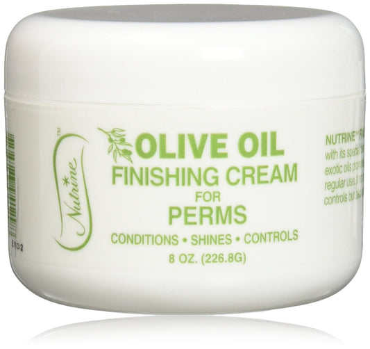 Nutrine Finishing Cream Olive Oil Jar For Perms, 8 Ounce Beauty & Personal Care Nutrine