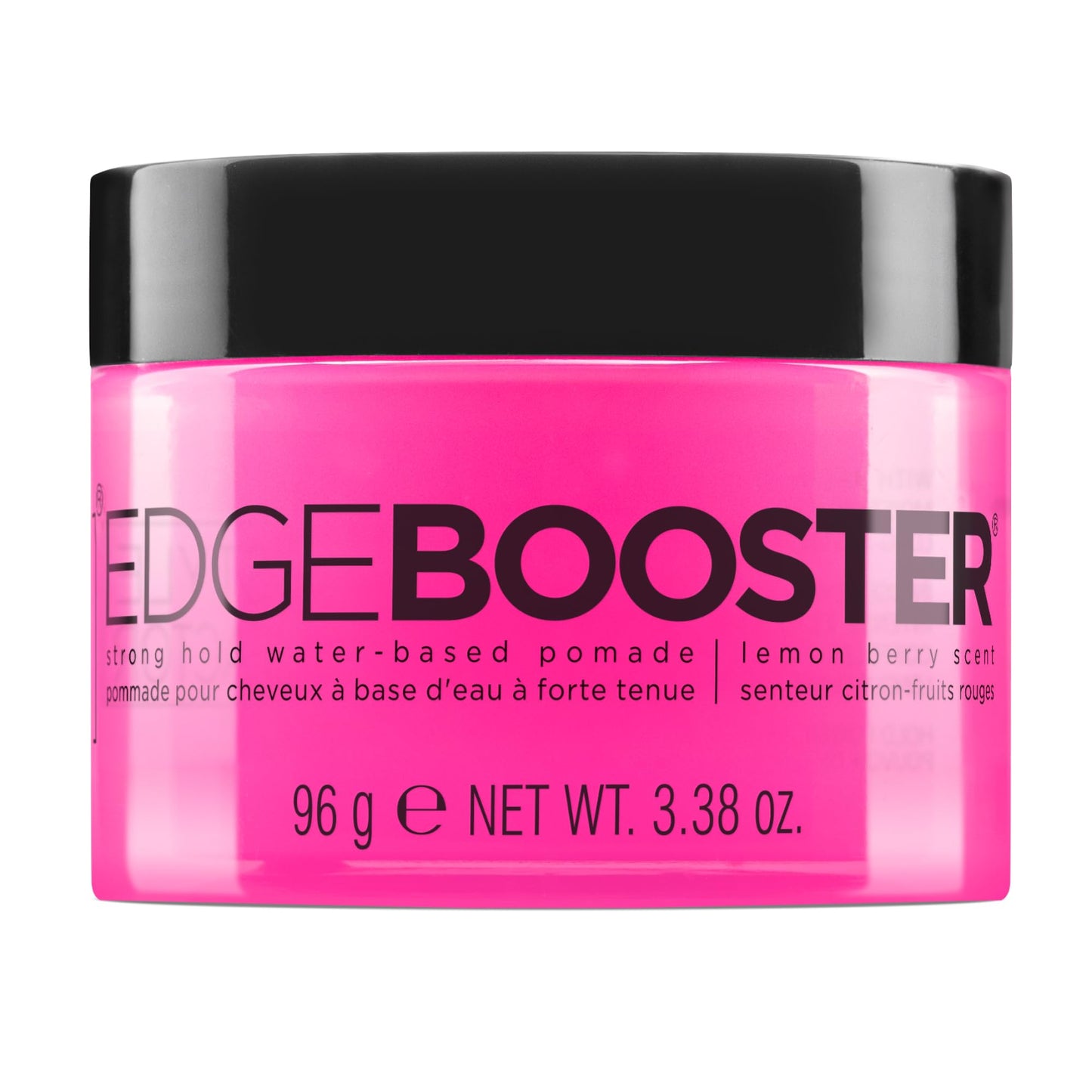 Style Factor Edge Booster Strong Hold Water-Based Pomade | Formulated with Argan Oil for Moisture & High Shine | Long Lasting Edge Control Gel | Lemon Beauty & Personal Care Style Factor