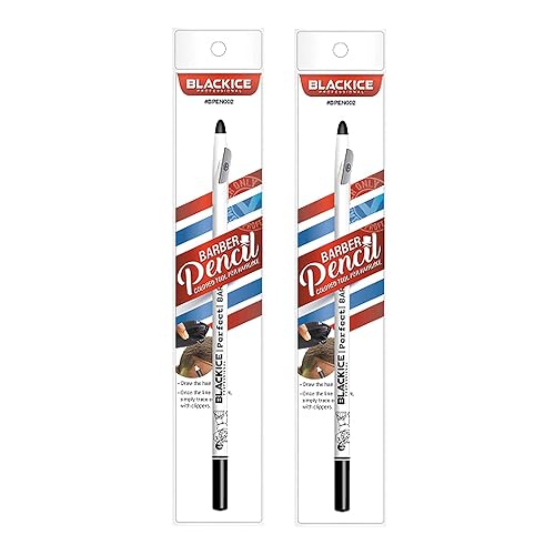(2) Black Ice Spray Barber Pencils (White) Beauty & Personal Care Black Ice