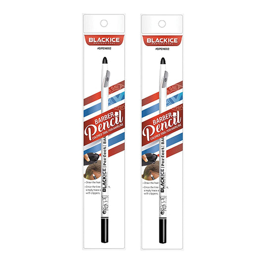 (2) Black Ice Spray Barber Pencils (White) Beauty & Personal Care Black Ice