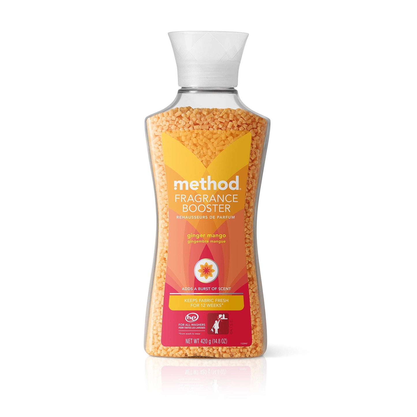 Method Fragrance Booster, Ginger Mango, Keeps Clothes Fresh For Up to 12 weeks, 14.8 Ounces (Pack of 1) Beauty & Personal Care Method