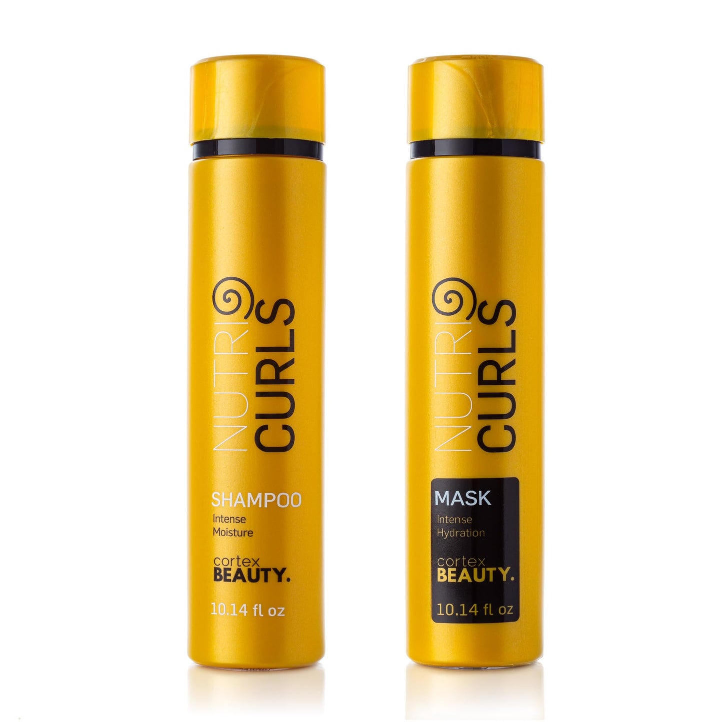 Cortex Beauty Nutri Curls | Curl Enhancing Shampoo & Mask Bundle | 10.14oz Beauty & Personal Care Cortex International