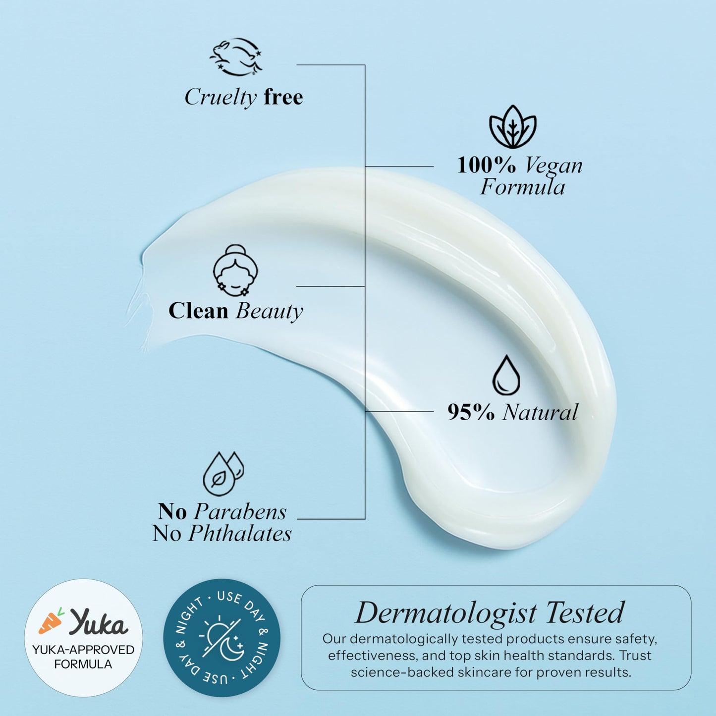 Radiant Aura Hyaluronic Acid & Ceramide Face Moisturizer - Dermatologist Tested, Anti Aging, Korean Skin Care - Hydrating Face Cream, Softens Beauty & Personal Care Radiant Aura