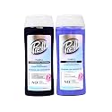 Prell Purple Shampoo + Conditioner Set for Blonde, Bleached, Gray & Silver Hair, Neutralizes Yellow Tones, Color-Safe Hydrating Lotus Flower System Beauty & Personal Care Prell
