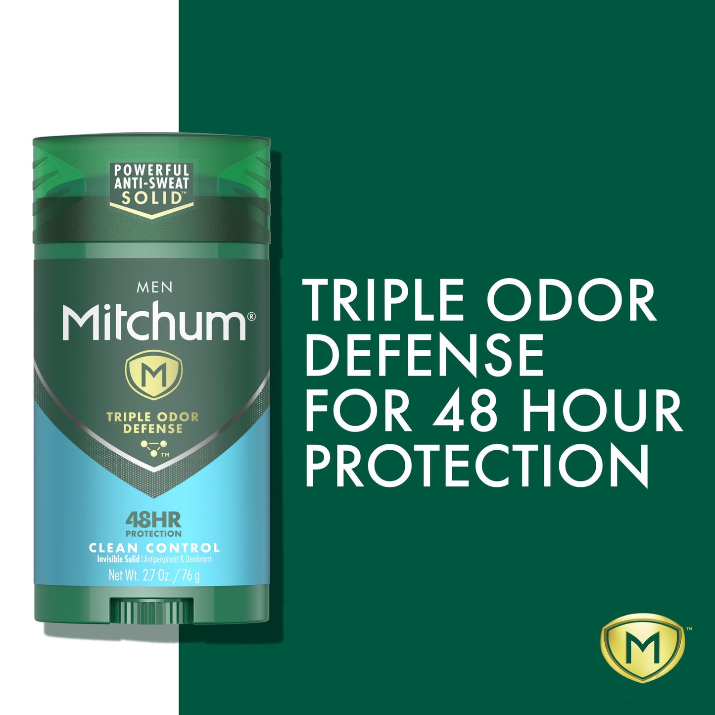 Mitchum Anti-Perspirant & Deodorant, Power Gel, Unscented, 2.25 Ounce Beauty and Personal Care Mitchum