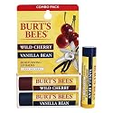 Wild Cherry & Vanilla Bean Moisturizing Lip Balm Twin Pack Beauty & Personal Care Burt's Bees