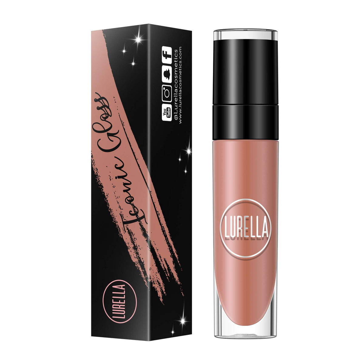 Lurella Cosmetics Neutral Iconic Lip Gloss - Hustle Beauty & Personal Care Lure Cosmetics