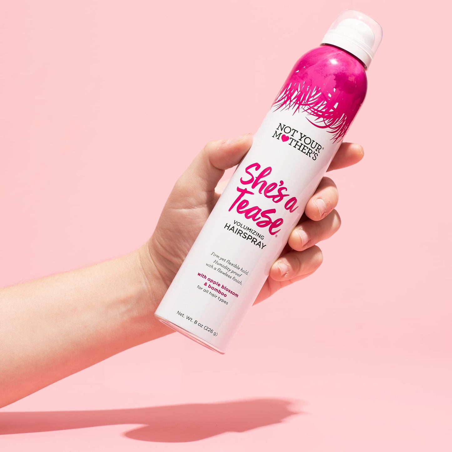 Not Your Mother's She's a Tease Hairspray (2-Pack) - 8 oz - Volumizing Hairspray - Firm Yet Flexible Hold, Humidity Proof, Flawless Finish,8 Ounce Beauty & Personal Care Not Your Mother's