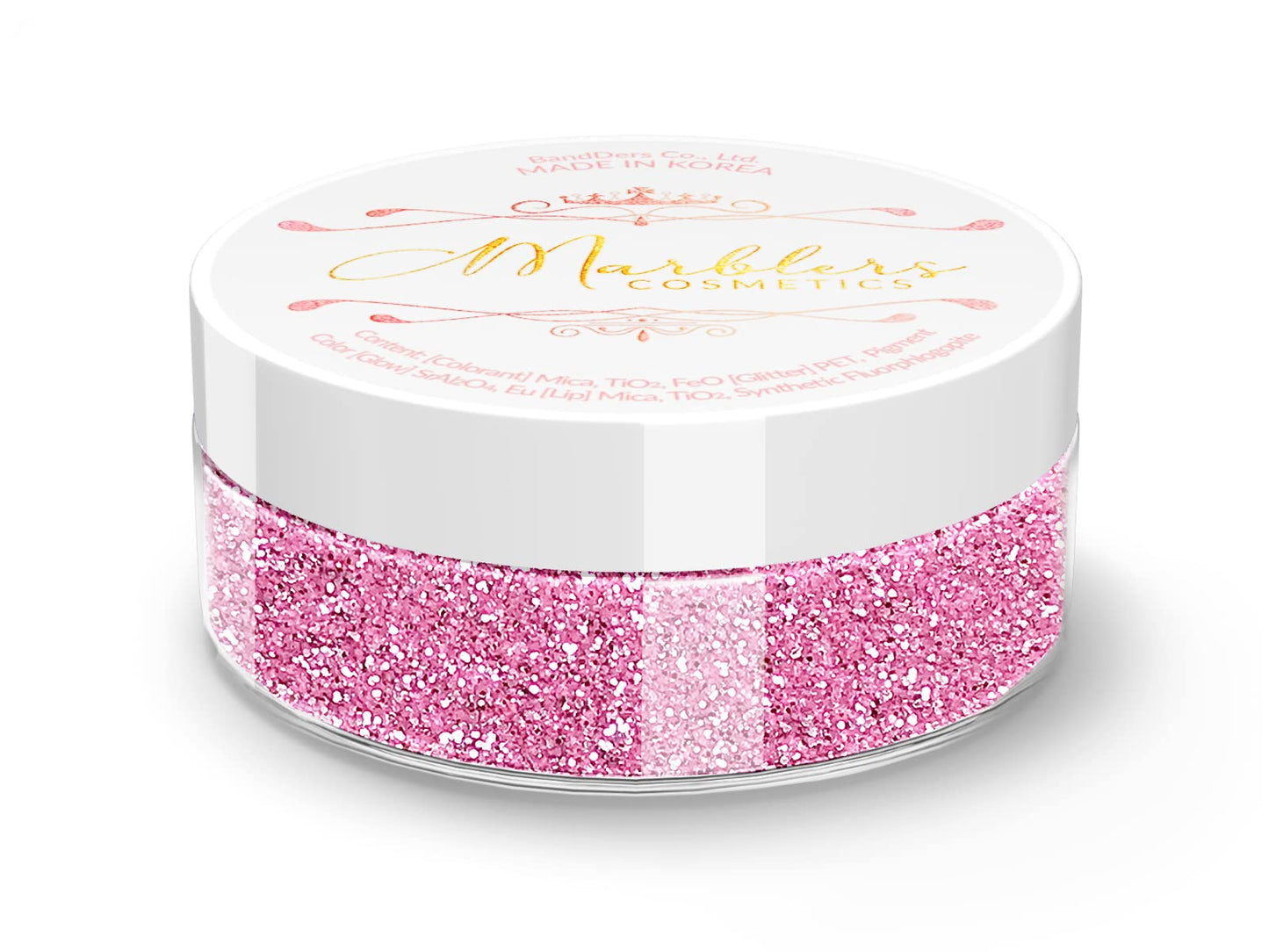 MARBLERS Twinkle Face & Body Glitter [Flamingo] 0.18oz (5g) | Fine | Non-Toxic | Vegan | Cruelty-Free | Festival, Rave & Party Makeup | Eye, Hair Beauty & Personal Care MARBLERS