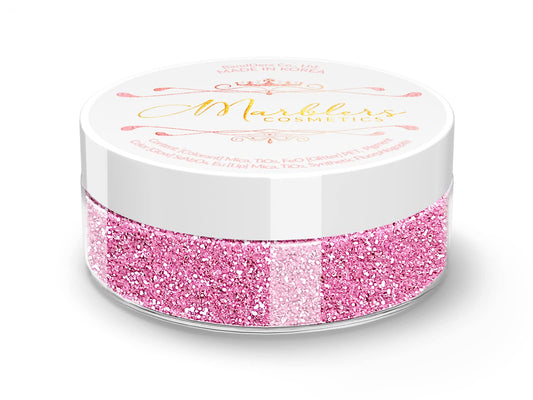 MARBLERS Twinkle Face & Body Glitter [Flamingo] 0.18oz (5g) | Fine | Non-Toxic | Vegan | Cruelty-Free | Festival, Rave & Party Makeup | Eye, Hair Beauty & Personal Care MARBLERS