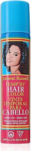 Jerome Russell Temporary Spray, Burgundy 2.2 oz (Pack of 2) Beauty & Personal Care Jerome Russell