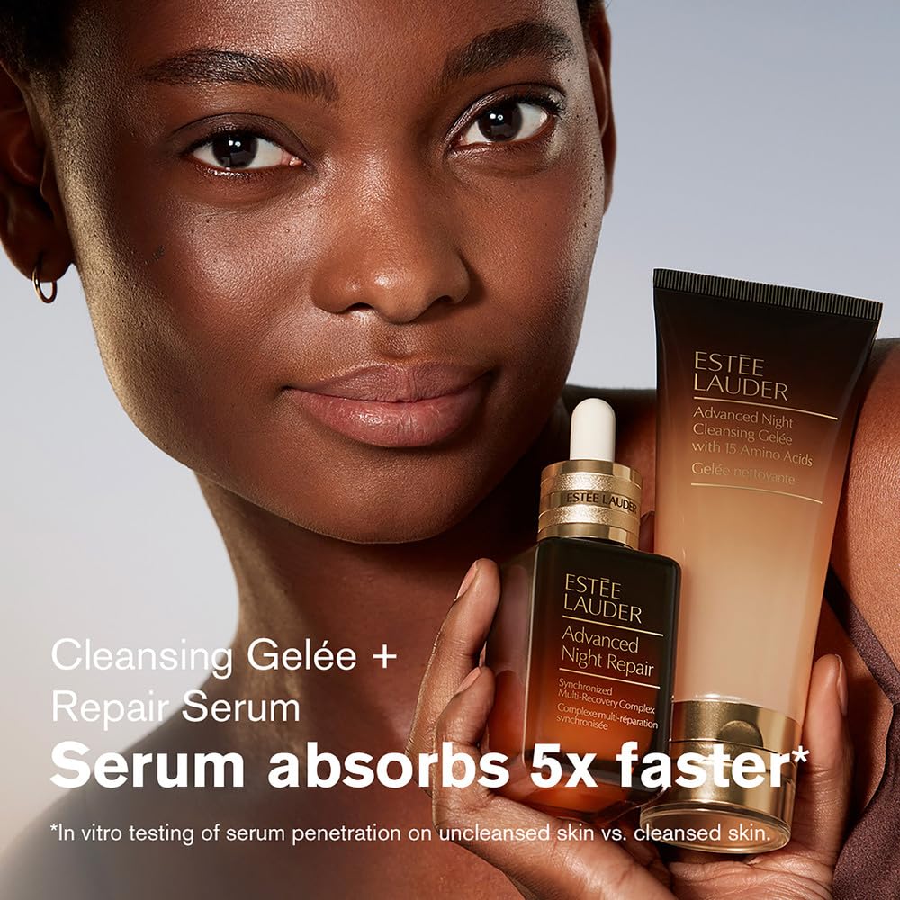 Estée Lauder Advanced Night Cleansing Gelée Foaming Face Wash Cleanser with 15 Amino Acids | Deep Pore Cleanser, 3.4 Fl Oz Beauty & Personal Care Estée Lauder