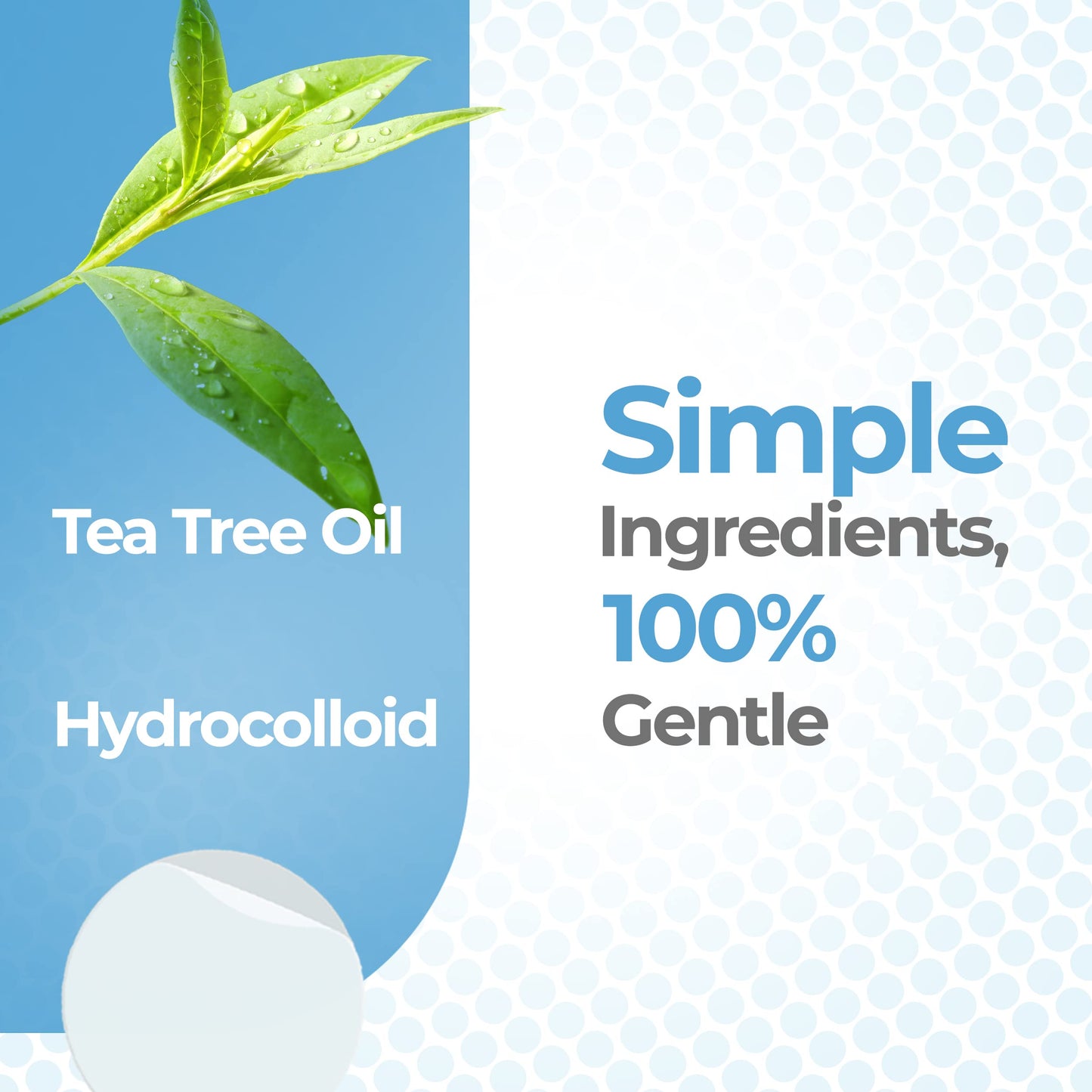 Pimple Patches for Face (120 Pack), Hydrocolloid Patch with Tea Tree Oil - Pimple Patch Zit Patch and Pimple Stickers - Hydrocolloid Acne Patches Beauty & Personal Care PatchRx