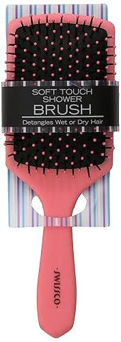 Swissco Soft Touch Paddle Shower Brush, Colors May Vary Beauty & Personal Care Swissco