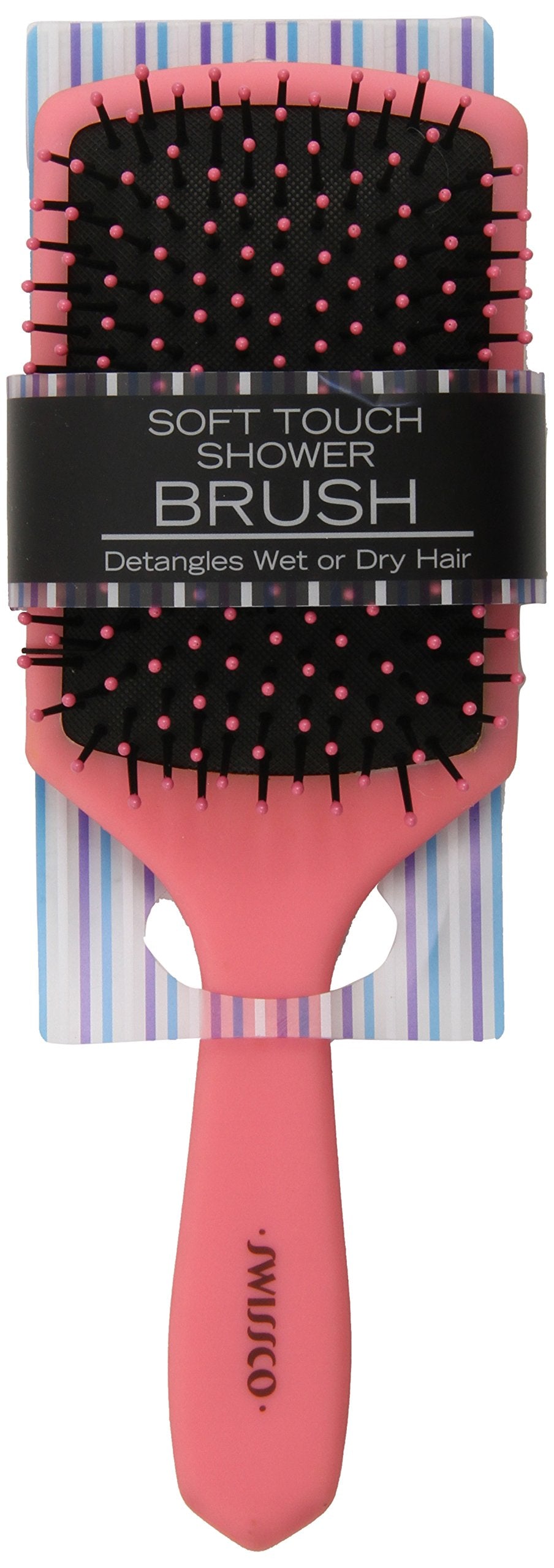 Swissco Soft Touch Paddle Shower Brush, Colors May Vary Beauty & Personal Care Swissco