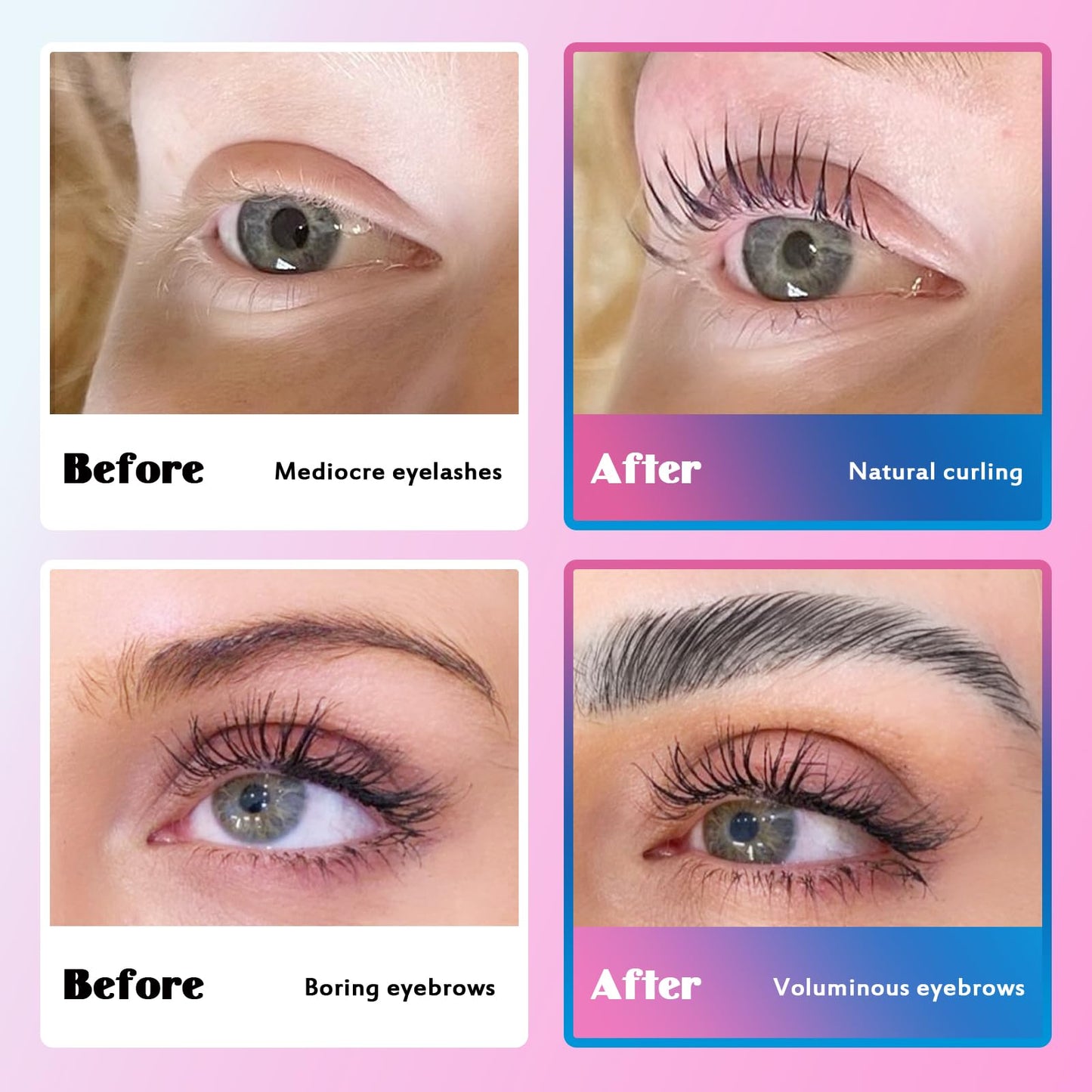 Libeauty Lash Lift and Color Kit Brow Lamination Kit with Color Diy Eyelash Perm Kit Curling Voluminous Coloring Eyebrow Easy To Use At Home & Salon Beauty & Personal Care Libeauty