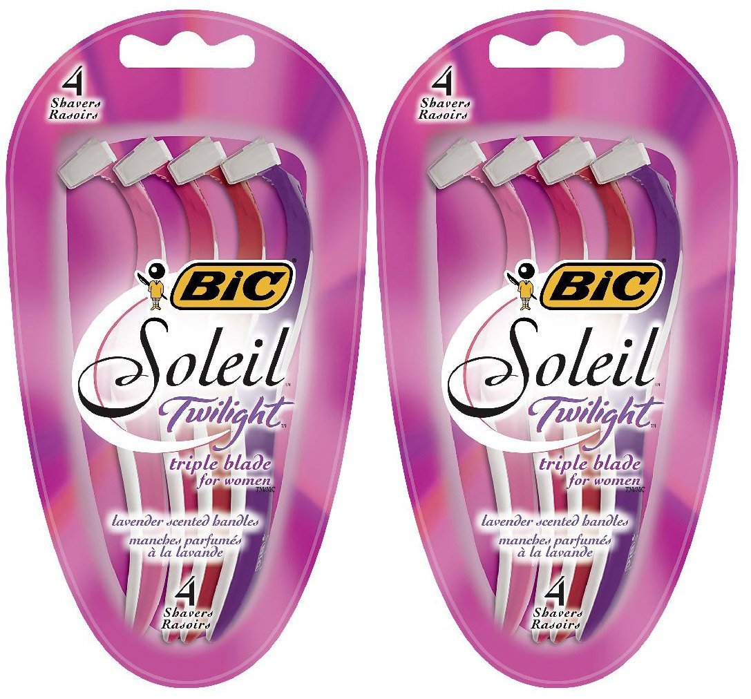 Bic Soleil Women Sensitive Skin, Twilight - 4 ct - 2 pk Beauty and Personal Care BIC