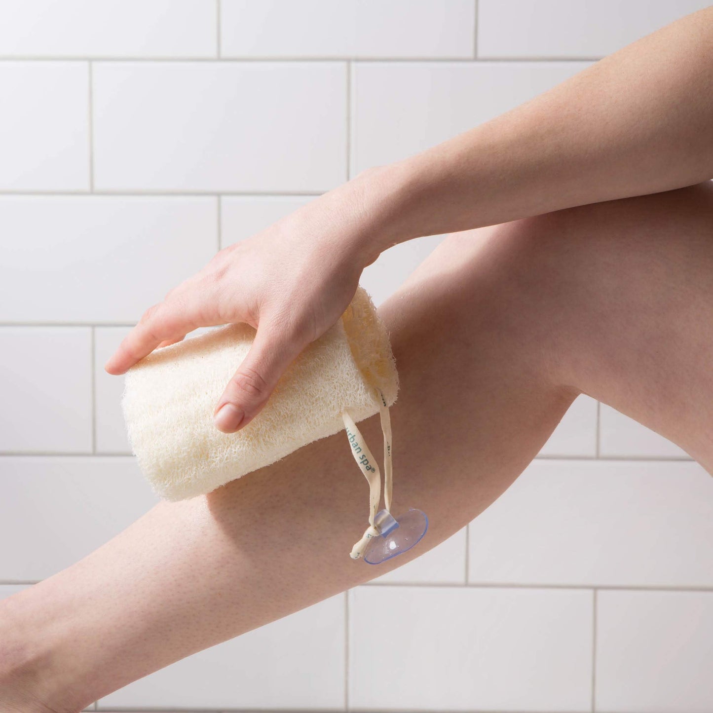 Urban Spa Loofah in the Raw For Shower, Bath, Exfoliating and Cleansing Beauty and Personal Care Urban Spa