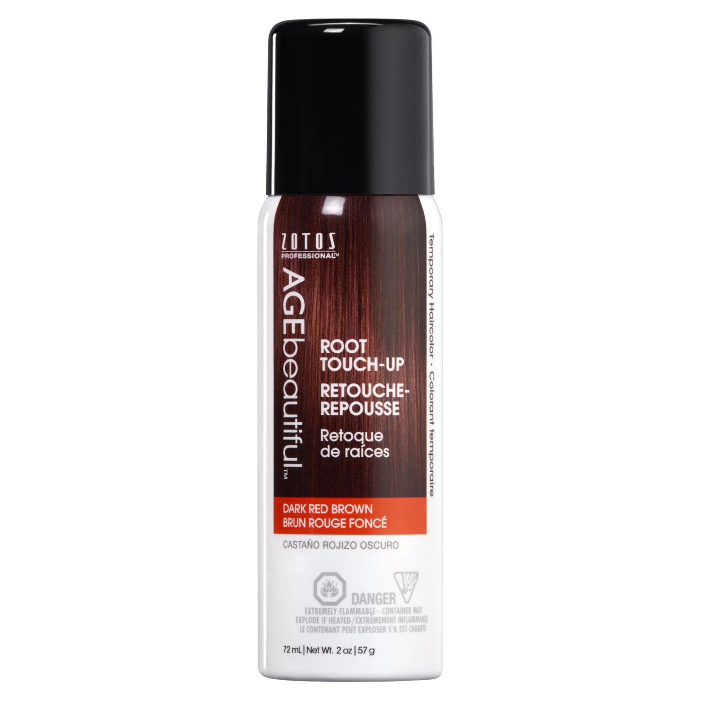 AGE beautiful Root Touch Up Hair Color Spray | Touch-Up Gray Concealer | Temporary Cover Up | Adds Volume & Covers Thinning Patches | Water, Sweat Beauty & Personal Care AGE beautiful